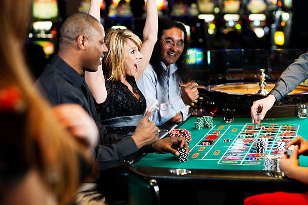 Live blackjack table with professional dealer